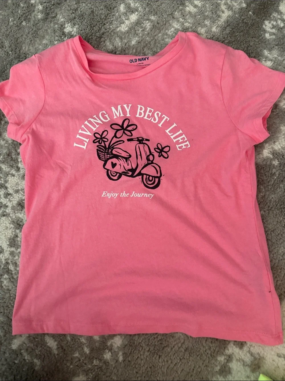 The Childrens Place & Old Navy Lot of 6 Neon T Shirts 10/12 Large